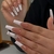24 peças de Unhas postiças de bailarina de strass borboleta destacáveis ??usáveis ??longo caixão falso - comprar online