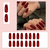 24 peças de Unhas postiças de bailarina de strass borboleta destacáveis ??usáveis ??longo caixão falso - loja online