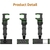 Universal Clip Rotatable and Retractable Car Phone Holder Rearview Mirror Drivin - comprar online
