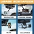 Universal Clip Rotatable and Retractable Car Phone Holder Rearview Mirror Drivin - comprar online