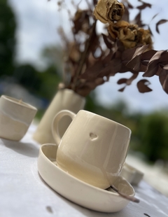 Taza con plato