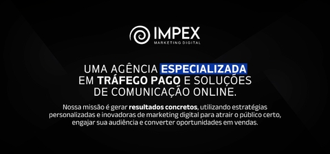 Imagem do banner rotativo Impex Marketing Digital