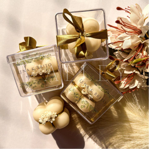 Lembrancinha Vela Bubble Personalizada - comprar online