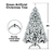 Arbol de navidad artificial 4, 5, 6, 7.5 o 8 pies en internet