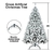 Imagen de Arbol de navidad artificial 4, 5, 6, 7.5 o 8 pies