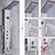 Columna de Panel de Ducha LED, *EDICIÓN LÍMITADA* AAA+ Multifuncional en internet