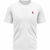Camiseta Slim Branca Dry Fit Básica LL Academia Treino Esportes