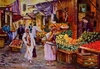 Marrocos - Medina, Casa Blanca 50x70