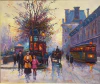 Le Qual du Louvre - Paris 50x60