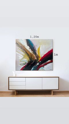 Abstrato Red 100x120 na internet