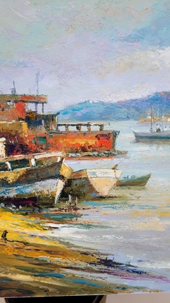 Barcos de Pesca 50x60 na internet