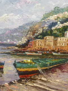 Costa Amalfitana 01 30x40 - loja online