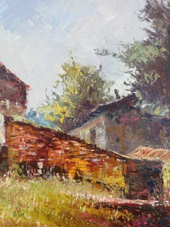 Casario Lembranças 50x60 - Artista Cido Oliveira