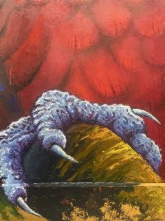 Arara Vermelha 115x90 - loja online