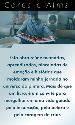 Livro Cores e Alma - Cido Oliveira. - Artista Cido Oliveira