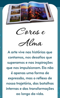 Livro Cores e Alma - Cido Oliveira. - loja online