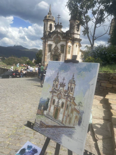 Imagem do Igreja São Francisco de Assis Ouro Preto 40x30