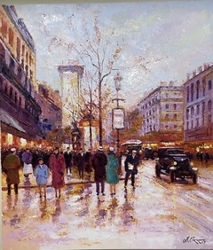 Boulevard Port St. Denis 1920 Paris 80x70