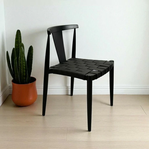 Moka 02 Silla Palmeta con Cinchas - Madera Guatambú - comprar online
