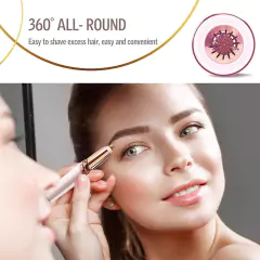Depilador indolor para sobrancelha caneta removedor fashion recarregável na internet