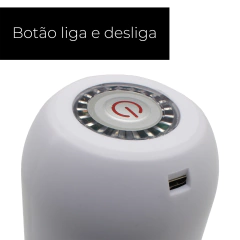 Bomba de água elétrica para galão de água recarregável