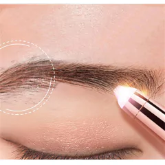 Depilador indolor para sobrancelha caneta removedor fashion recarregável - loja online