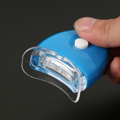 1PC luz de clareamento de dentes mini luz azul dentes clareamento de dentes lase - comprar online