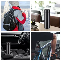 Garrafa Térmica Com LED Stanley 500ML Inox Água Cerveja Café Display Digital - comprar online