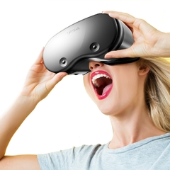 Capacete VRGPro X7 3D Óculos VR Óculos 3D Óculos de Realidade Virtual VR Head na internet