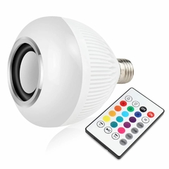Lampada Bluetooth Led 12w RGB - Temos tudo