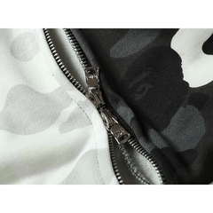 Moletom Bape Shark "LUMINOUS WHITE/BLACK" - Hoodiexxl