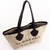 BOLSA BURBERRY TOTE GRAPHIC PRINT JUTE na internet