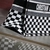 BOLSA DIOR CHECKERED EMBROIDERED CANVAS BOOK TOTE - comprar online