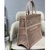 BOLSA DIOR BOOK TOTE BLACK MESH EMBROIDERED