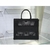 BOLSA DIOR BOOK TOTE BLACK MESH EMBROIDERED