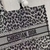 BOLSA DIOR BOOK TOTE EMBROIDERED LEOPARD - Minha Bolsa Perfeita