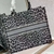 BOLSA DIOR BOOK TOTE EMBROIDERED LEOPARD - comprar online