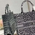 BOLSA DIOR BOOK TOTE EMBROIDERED LEOPARD - loja online