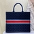 BOLSA DIOR BOOK TOTE EMBROIDERED VELVET M1286 - Minha Bolsa Perfeita