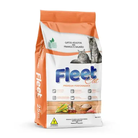 Fleet Cat Premium Performance Frango/Salmão 30%