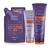 Combo Siàge Liso Intenso Rotina: Shampoo 250ml + Refil Máscara Capilar 250g + Condicionador 200ml