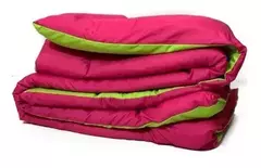 Acolchado 1 Plazas Y Media Reversible