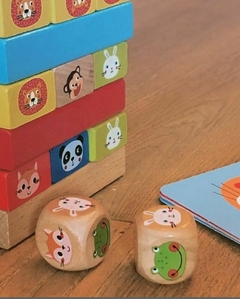 Jenga torre de animales madera Magnific en internet