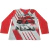 CAMISETA MANGA LONGA MENINO CARRO RACING VERMELHA TAM. 6