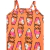 VESTIDO VERÃO LARANJA SURF FLORIDO KYLY - TAM. 8 na internet