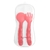 COLHER E GARFO COM ESTOJO HIGIÊNICO ROSA - MULTIKIDS BABY