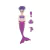 BONECA MERMAID - SEREIA FASHION - PICA PAU
