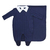 KIT SAÍDA MATERNIDADE AZUL MARINHO COM MANTA