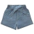 SHORTS JEANS CONFORTO INFANTIL MENINA - Tam. 2 e 3 - FULONG