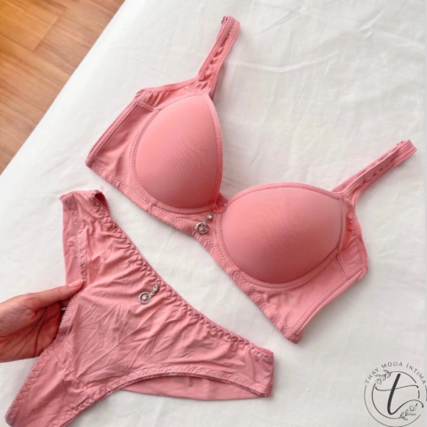 CONJUNTO CHARME COM BOJO ROSE